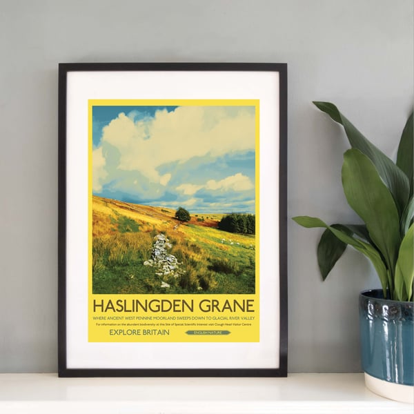 Haslingden Grane, Rossendale UK Travel Print from Silver and Paper Prints NW002