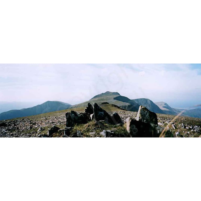 Cadair Idris, the View Along the Summit Ridge. Photographic Print