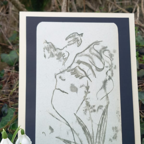 'Breathe' my nature girl print