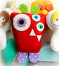 Make Your Own felt Aliens and Astronauts space Garland Kit. Sewing pattern. - Image 6