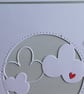 Christmas Wishes Card - Fox With Cloudy Sky - Image 3