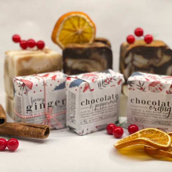 Chocolate Orange, Mint Chocolate, Honey Ginger Folksy