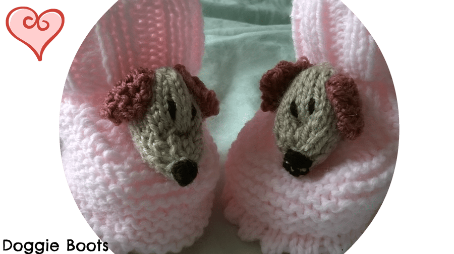 Baby Girl Puppy Booties