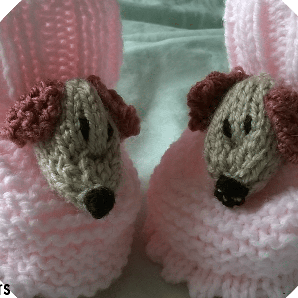 Baby Girl Puppy Booties