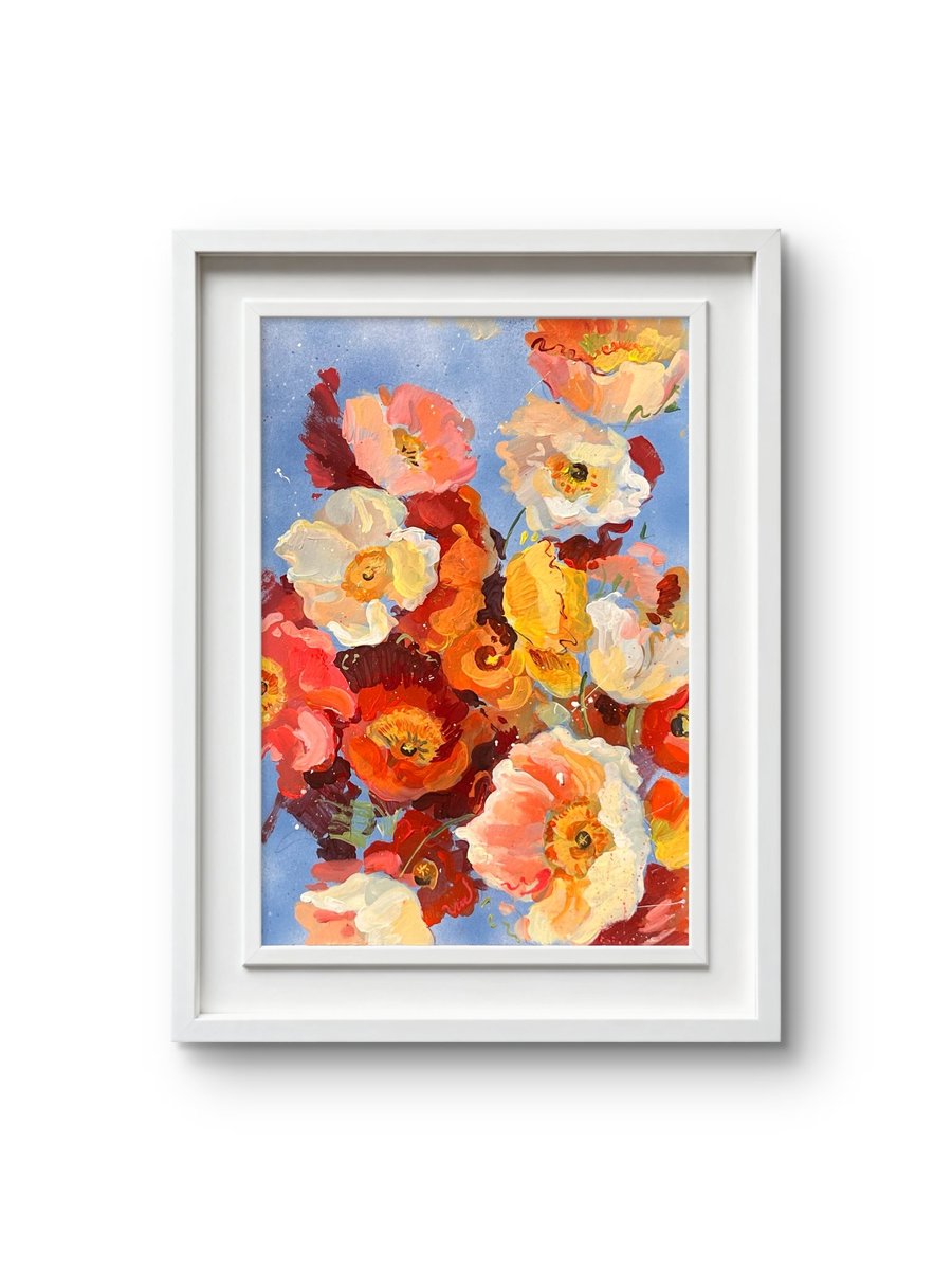 Flowers paintihg