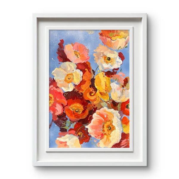 Flowers paintihg