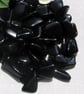 8 Black Tourmaline - Warrierite - Polished Tumblestones, Craft, Mosaic, Grid - Image 4
