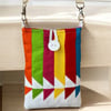 Patchwork Mobile phone crossbody bag