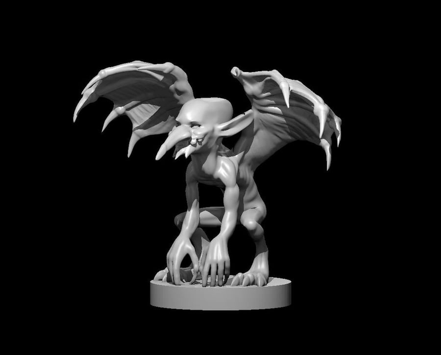 Mephit - 3D Printed Resin DnD Pathfinder Figure Mini Miniature