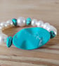 Handmade bracelet made using pre-loved beads. - Image 4