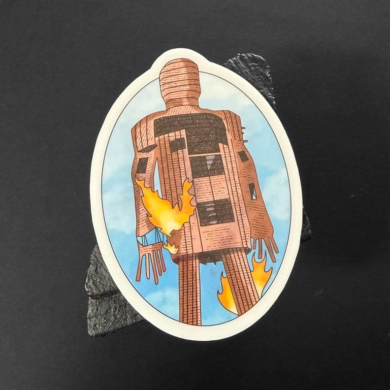 The Wicker Man, Wicker Man Sticker 