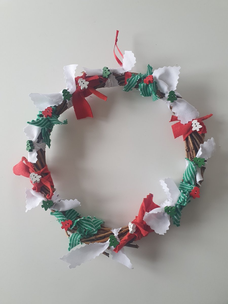 Rag Wreath
