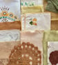 Curated Vintage and Plant-Dyed Textile Fabric Inspiration Pack 4