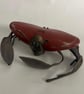 Mud crab scrap cutlery sculpture