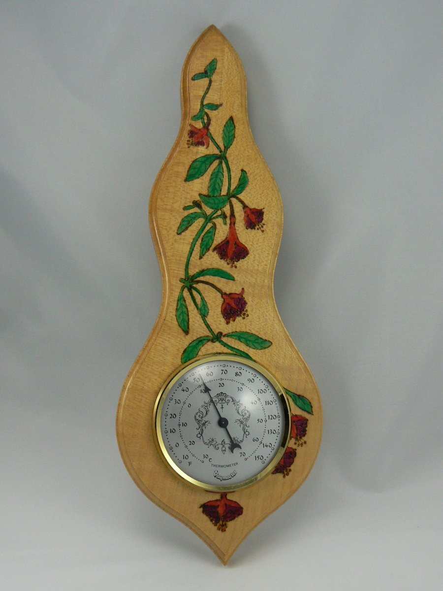 Fuchsia thermometer