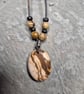 Picture Jasper Oval Pendant - Image 1