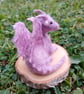 Lilac Orchid Needlefelt Shropshire Dragon - Image 4