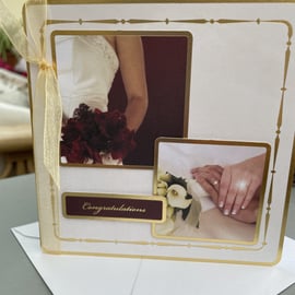 Wedding congratulations card