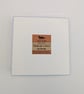 Birthday card, handmade, with removable clay chaffinch fridge magnet keepsake  - Image 10