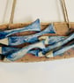 Handmade driftwood wall hanging coastal art - Image 2
