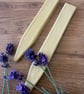 Ceramic Yellow Plant Markers  - Image 2