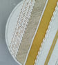Handmade Fibre & Shell Wall or Shelf Decor - Amanda's Autumn Fibre Art Set - Image 4
