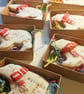 Personalised Polar Bear Biscuit Gift Box, Customised Christmas Cookie - Image 5