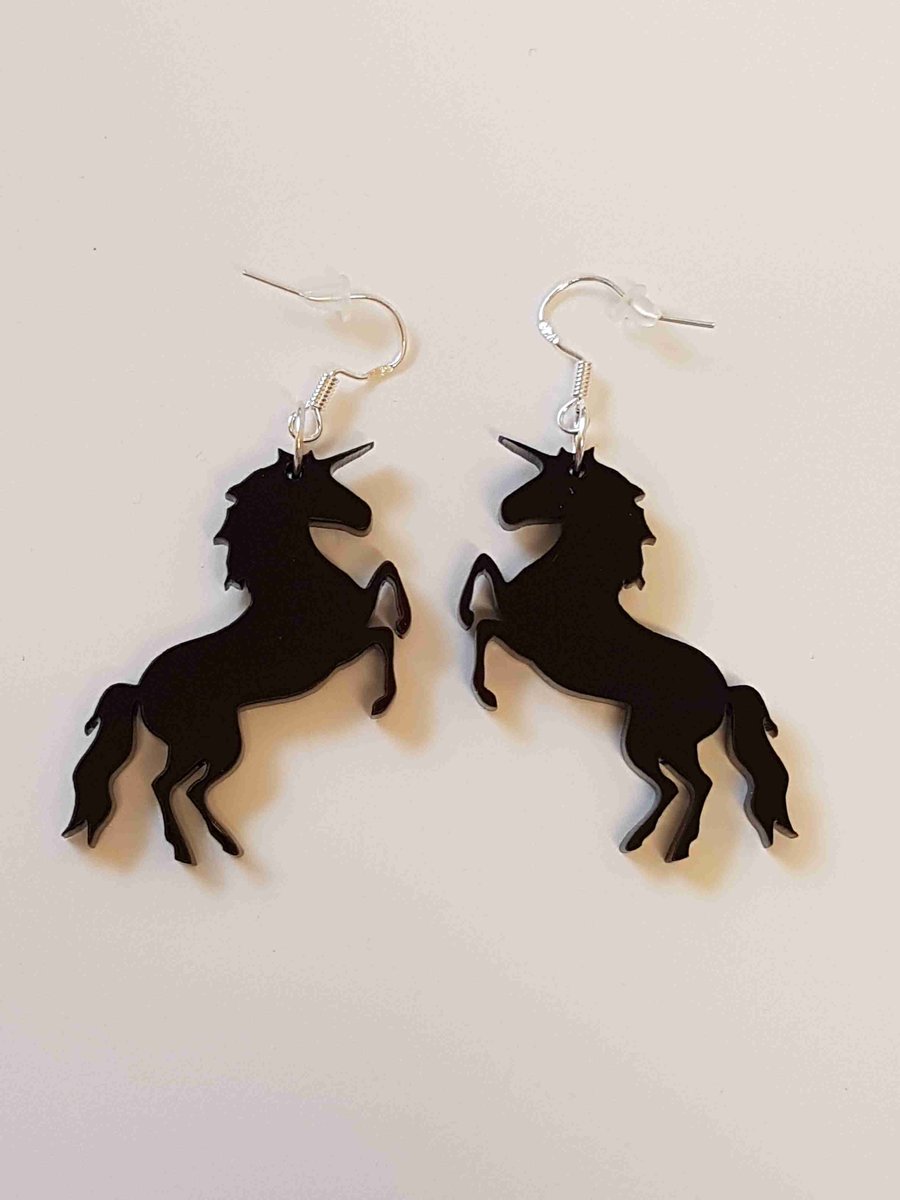 Mystical Unicorn Earrings - Acrylic