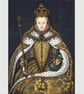 314 - Queen Elizabeth I Tudor Cross Stitch Pattern The Virgin Queen (PDF Chart) - Image 3