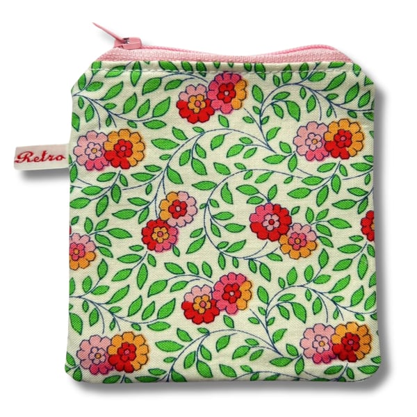 Marigold Liberty of London Fabric small purse