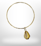 Sterling Silver Bangle With A Cowrie Shell Charm - Image 7