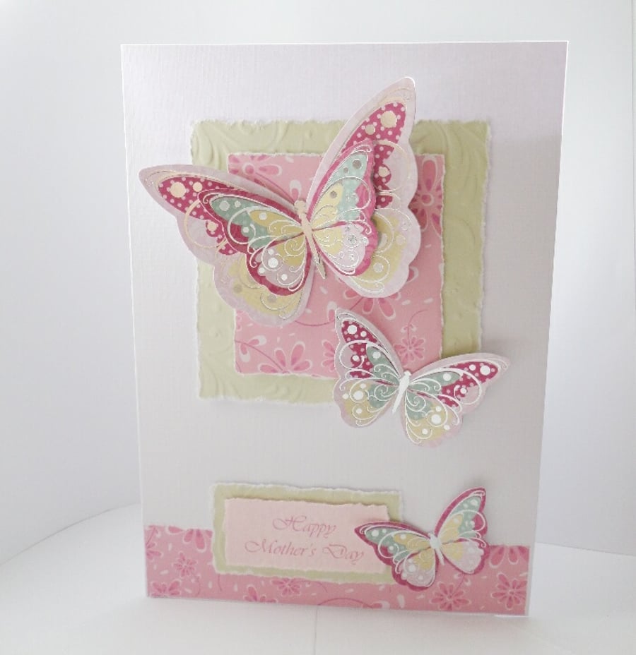 Mother's Day Card Butterflies