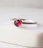 RHODOLITE Garnet Silver Ring  - Image 2