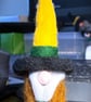 Handmade Needle-Felted Autumn Gonk