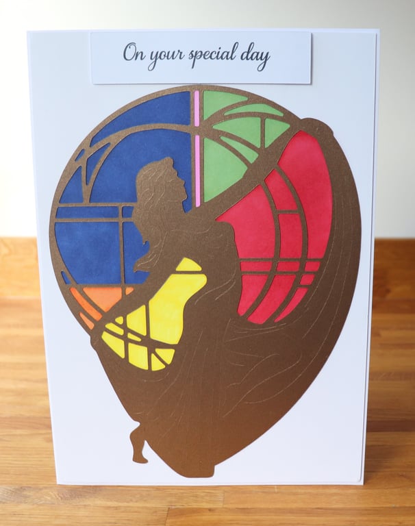 Art Deco Birthday Lamp.