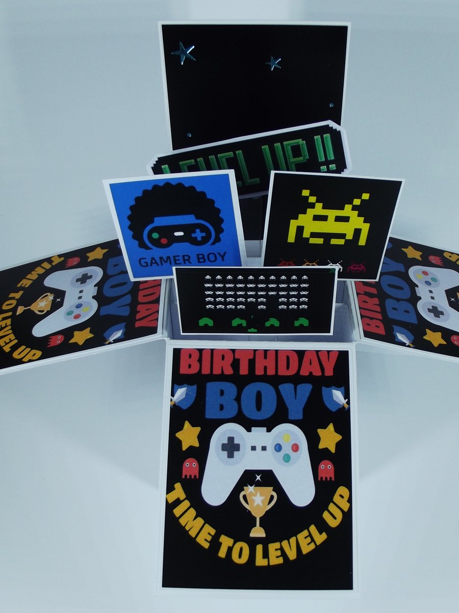 Gaming Birthday Card