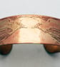 Brass raven Cuff - medium size - Image 1