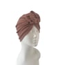 Soft Knit Jersey Turban Prettied Warm Winter Head Wrap Chemo Treatment 