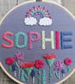 Personalised Name Embroidery Art - Image 4
