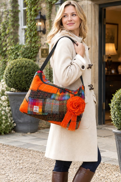 A Harris Tweed Weekend Bag