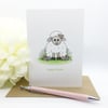 Little Lamb Easter Card - Happy Easter