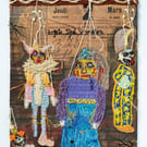 Ligati - Bound By The Hand-Dark Circus Art Print-Gothic Textile Wall Art-Surreal