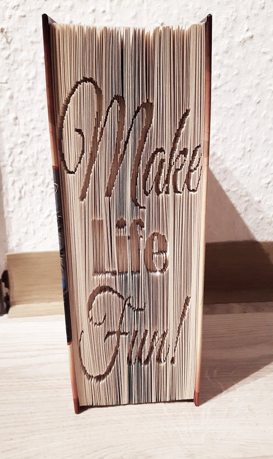 Make Life Fun CUT & FOLD Book Folding Pattern - EMAILED PDF PATTERN