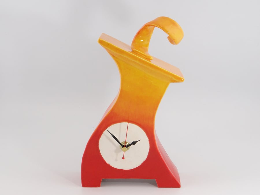 Sunset Mantel Clock, Shelf Clock, Desk Clock