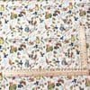 Hedge Mouse Acufactum cotton fabric from quarter metre