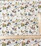Hedge Mouse Acufactum cotton fabric from quarter metre