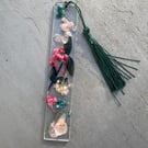 Floral 3D Resin Bookmark