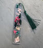 Floral 3D Resin Bookmark