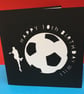 Football Birthday Card - Personalised - Image 1