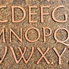 Wooden letters, Whole Name, for making signs, various craft uses